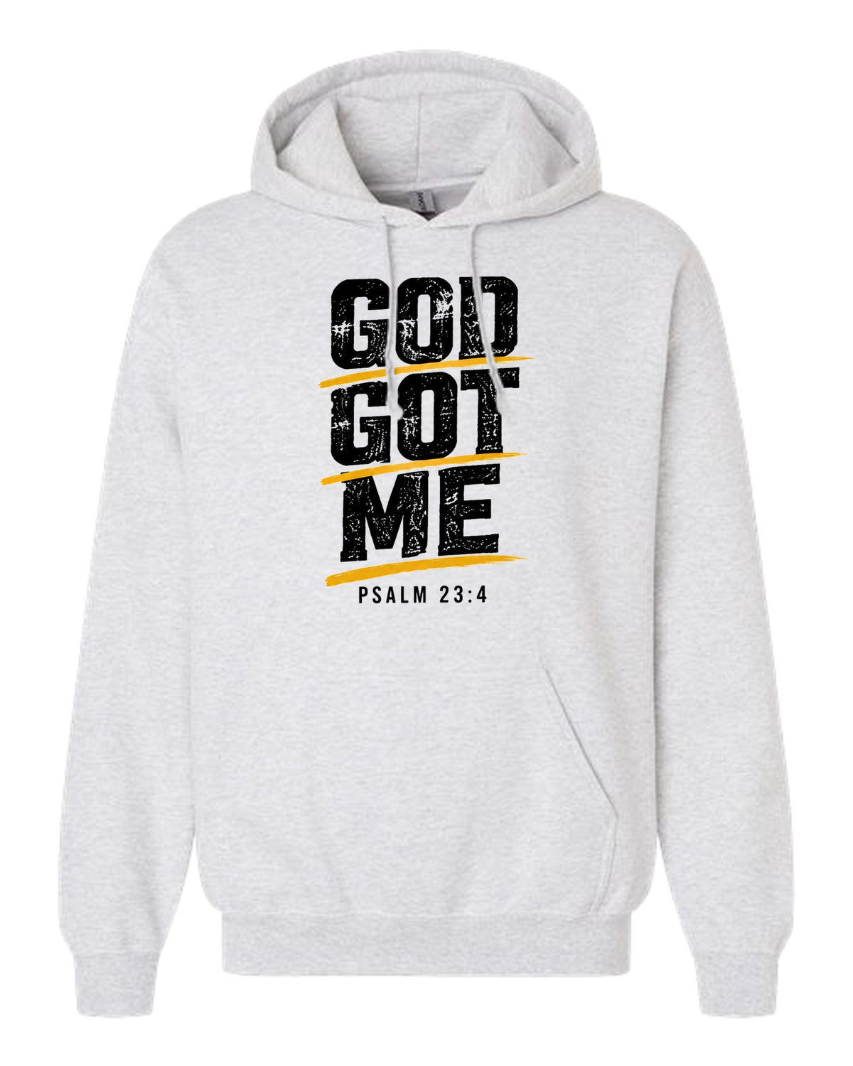 God Got Me hoodie in ash