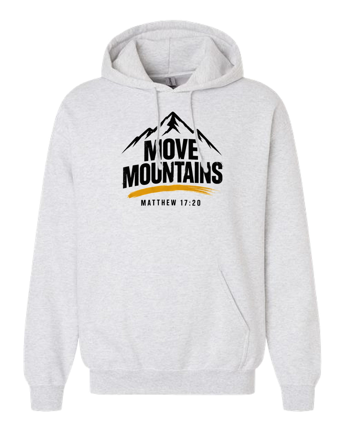 Move Mountains hoodie in ash