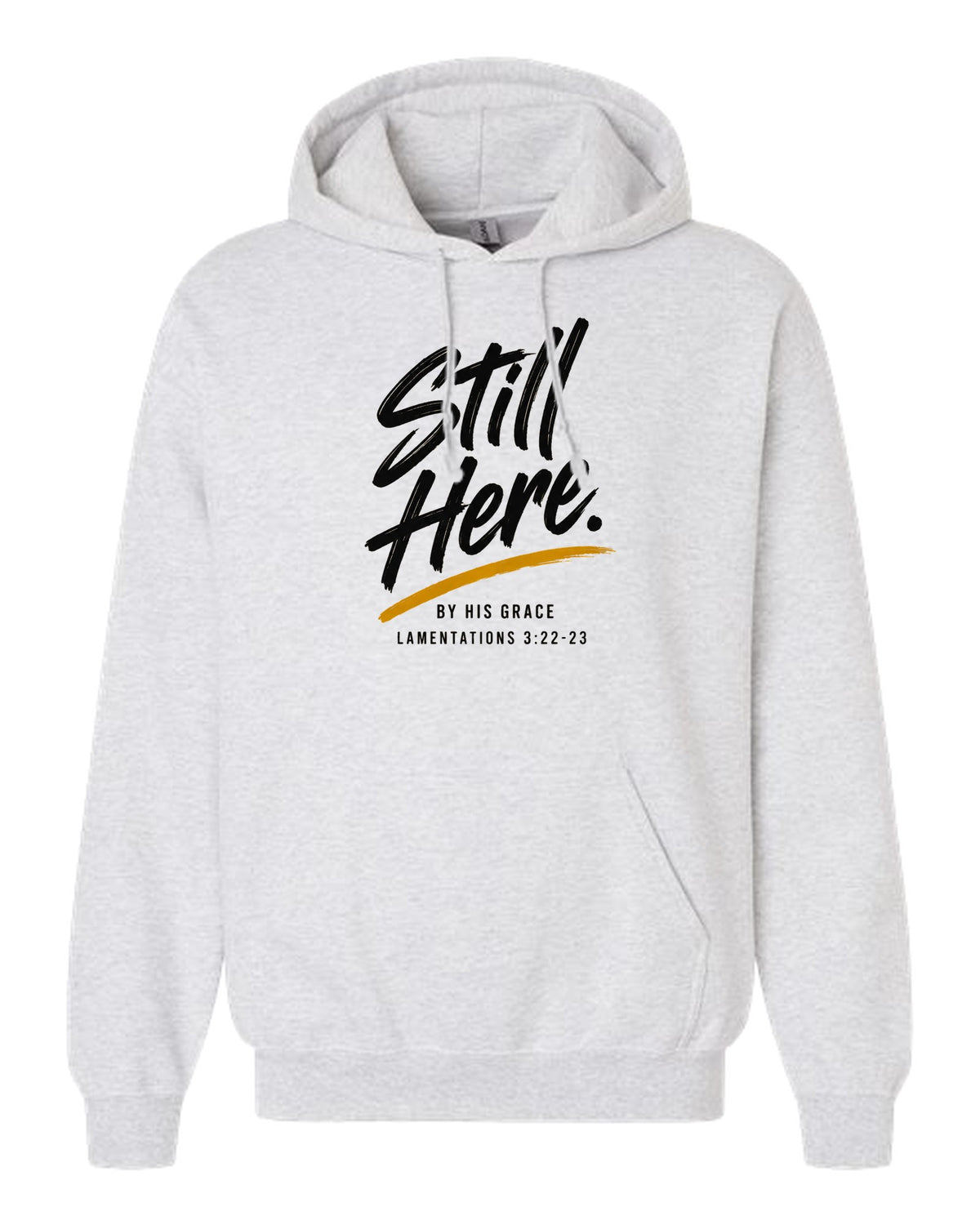 Still Here hoodie in ash