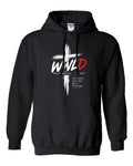 WWLD Cross hoodie in black