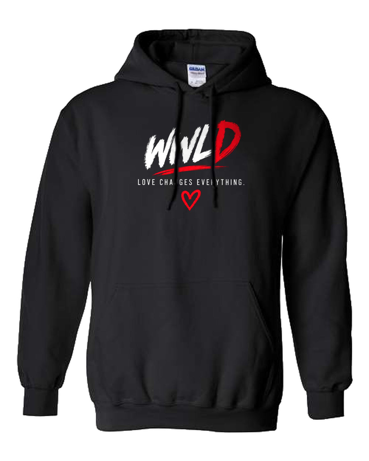 WWLD Love Changes Everything hoodie in black